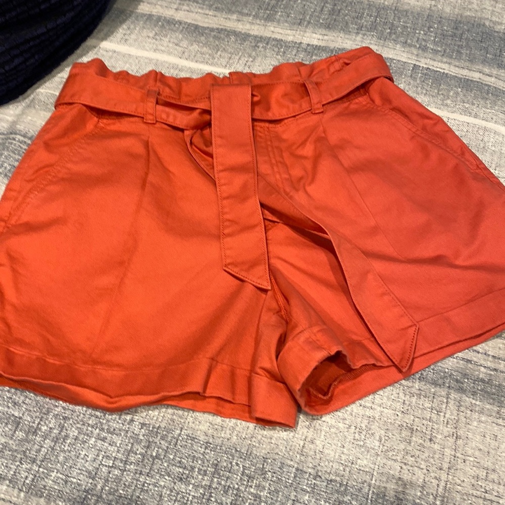 Loft pleated shorts